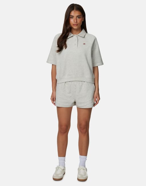 Good For Nothing - Monogram Collection - Short van katoenen jersey in grijs, 4 van 4
