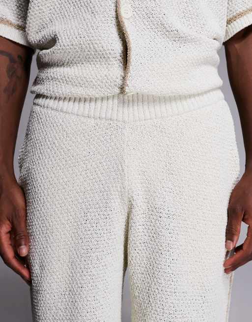 Good For Nothing – Naturvita, stickade shorts, del av set, 4 av 5