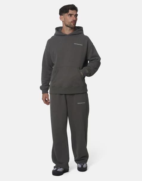 Good For Nothing – Oversize-Jogginghose und Kapuzenpullover aus Baumwoll-Fleece - view 1