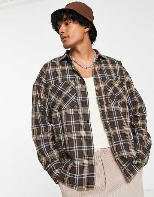 Oversized Flannel Shirt