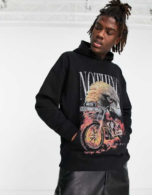 Good for nothing oversized hoodie hotsell