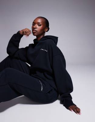 Good For Nothing Oversized hoodie in black