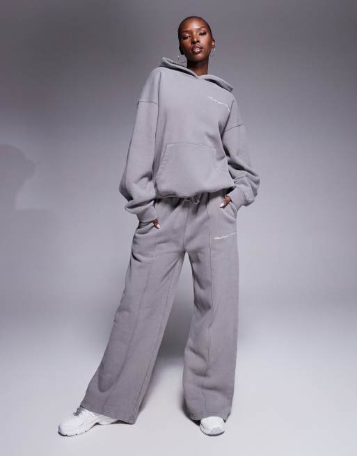 Good For Nothing Oversized hoodie in grey