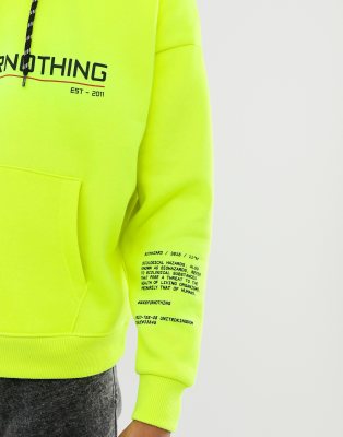 good for nothing yellow hoodie