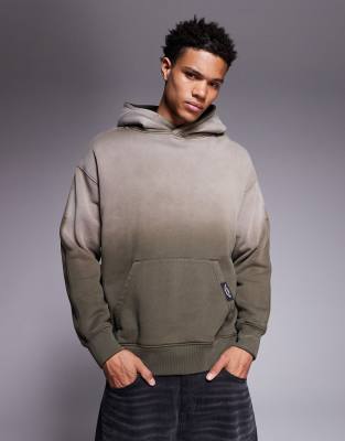 Good For Nothing Oversized Pullover Hoodie In Multi