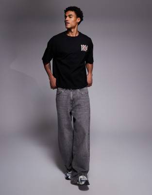 Good For Nothing Oversized T-shirt In Metallic