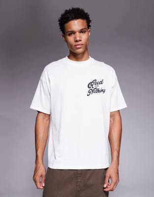 Good For Nothing Oversized T-shirt In White