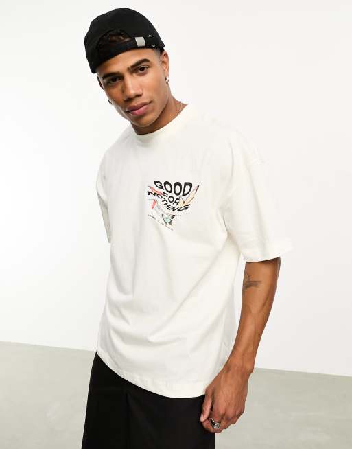 Off white outlet embroidered t shirt