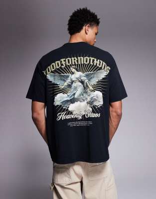 Good For Nothing Oversized T-shirt In Black