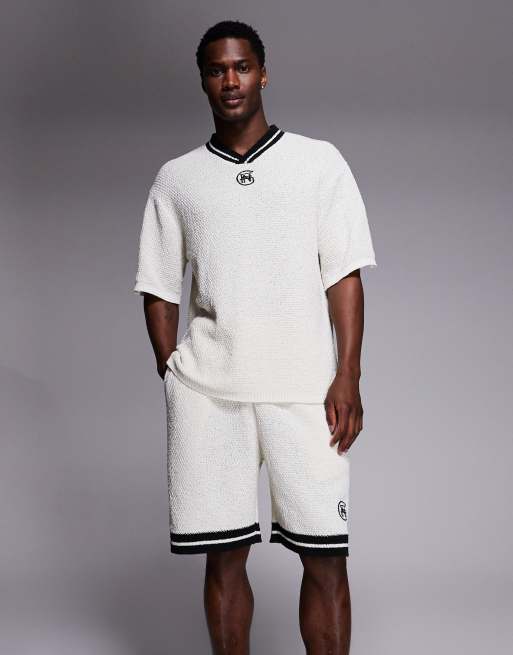 Good For Nothing - Coordinato bianco sporco con ricamo sul retro, 3 di 3