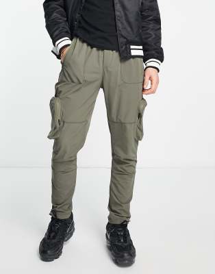 Good For Nothing cargo pants in khaki - ASOS Price Checker