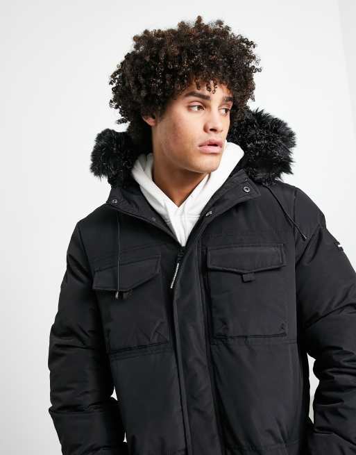 Good for nothing parka on sale black