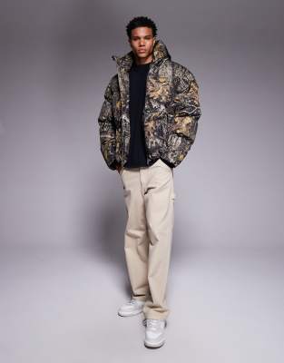 Good For Nothing Puffer Jacket In Multi