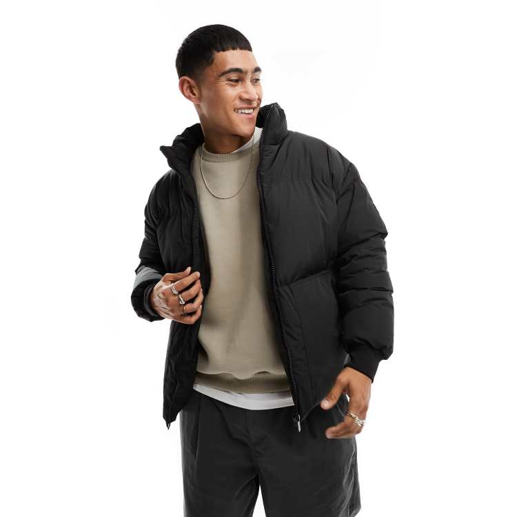 Good For Nothing puffer jacket in black