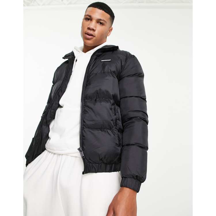 Good For Nothing puffer jacket in black ASOS