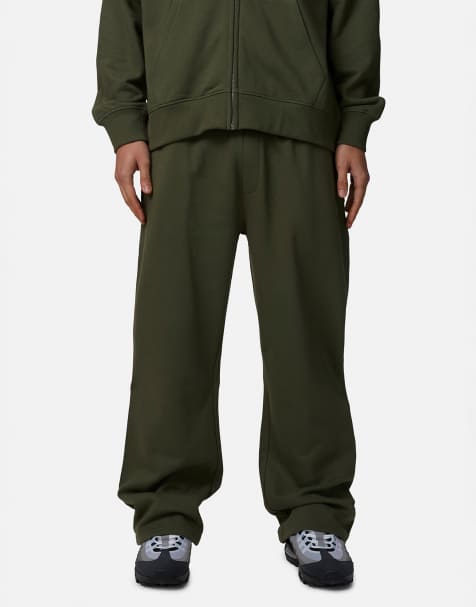 Good For Nothing – Relaxed-Fit-Jogginghose in Grau mit Monogramm - view 1