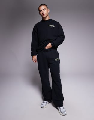 Good For Nothing Relaxed joggers in black