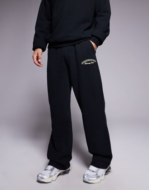 Good For Nothing Relaxed joggers in black - view 1