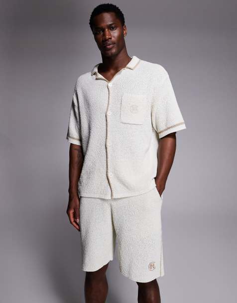 Good For Nothing - Short d'ensemble en maille - Blanc cassé - view 1