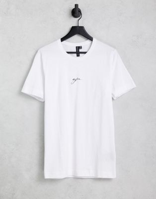 Good For Nothing Signature t-shirt in white - ASOS Price Checker