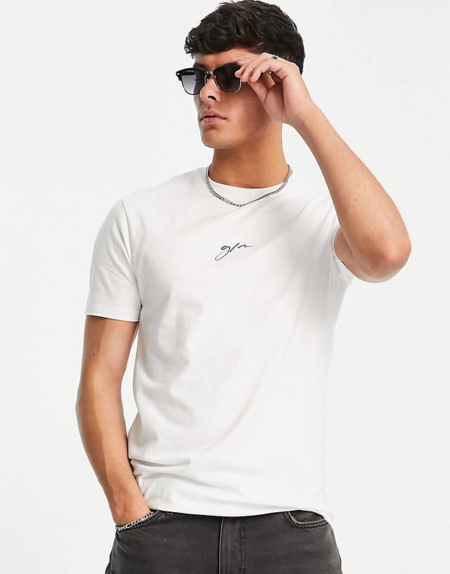 Good For Nothing - signature t-shirt in white