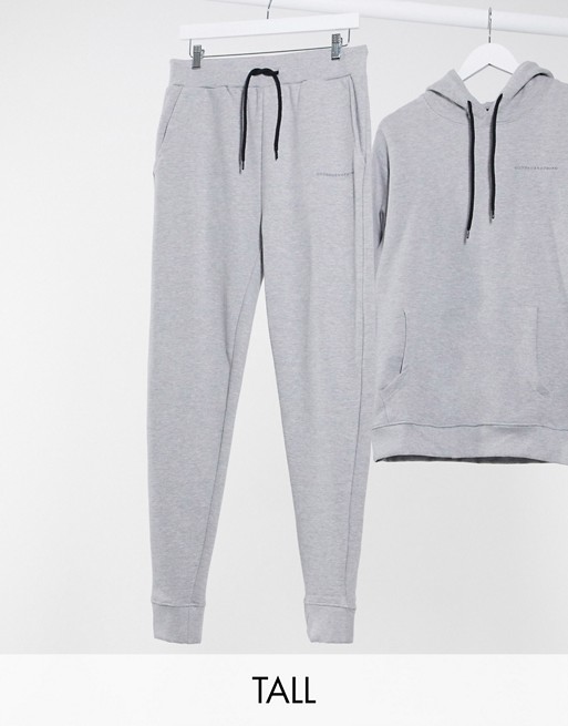 Good For Nothing skinny joggers in grey with small logo