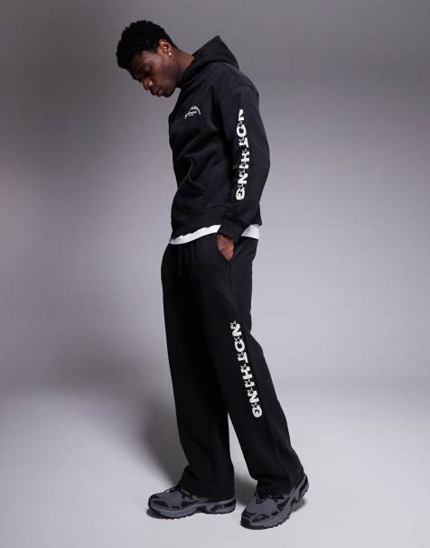 Good For Nothing space dye trackies with side print (part of a set) - view 1