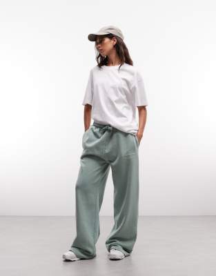 Good For Nothing Straight Leg Sweatpants In Gray