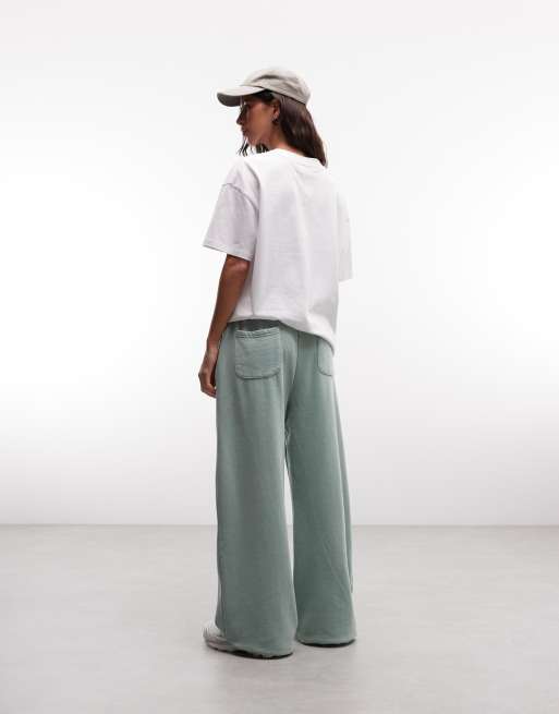 Good For Nothing straight leg sweatpants in green, 2 of 5