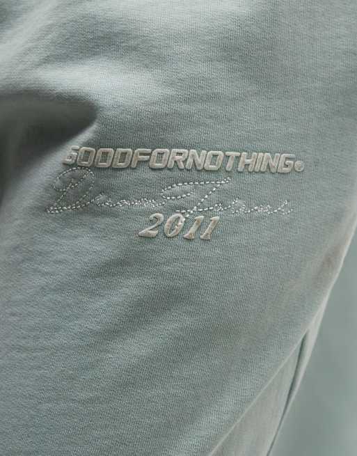 Good For Nothing straight leg sweatpants in green, 3 of 5