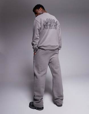 Good For Nothing Sweatpants In Gray