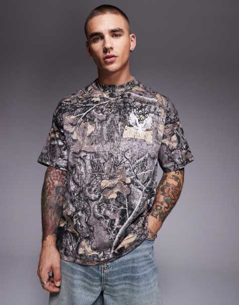 Good For Nothing - T-shirt à imprimé dans le dos - Camouflage - view 1