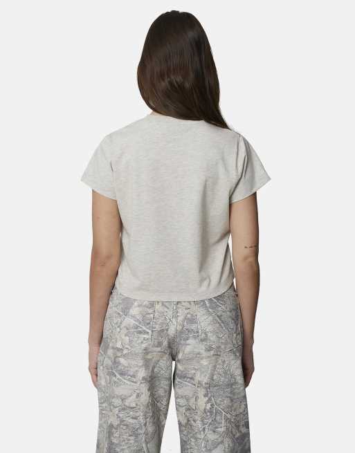 Good For Nothing - T-shirt effet rétréci à imprimé graphique - Gris, 2 de 4