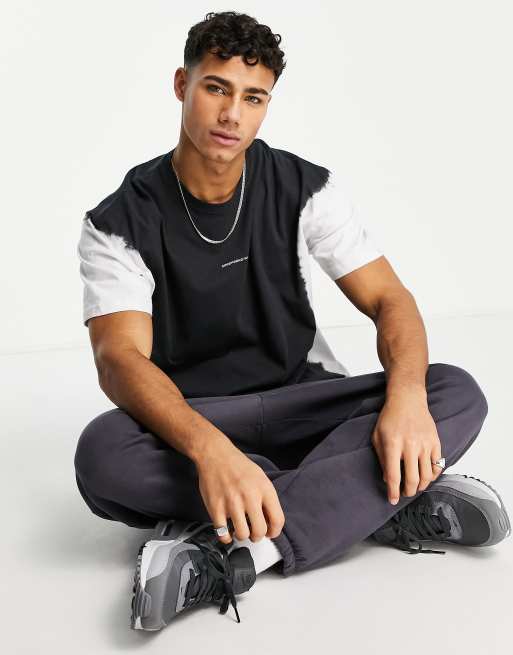 Good For Nothing - T-shirt oversize avec effet tie-dye façon sort
