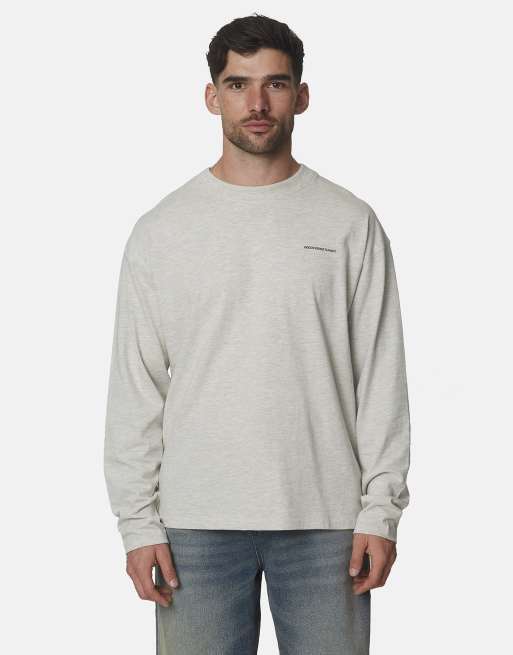 Good For Nothing t-shirt oversize en coton imprimé sérigraphié gris, 5 de 5