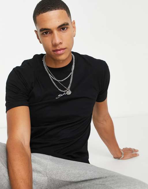 Good For Nothing Tall – Svart t-shirt med signaturlogga, 2 av 4