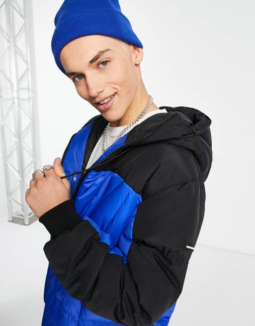 Good for nothing hooded puffer jacket online