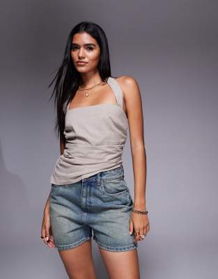 Good For Nothing Vintage Denim Shorts In Blue