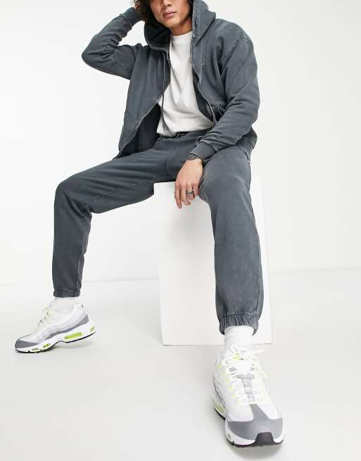 Good For Nothing vintage joggers co ord in grey ASOS