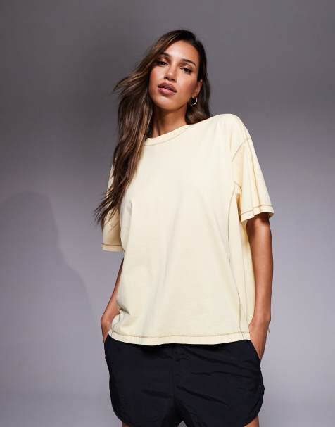 Good For Nothing Vintage oversized t-shirt in cream - view 1