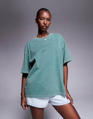 Good For Nothing Vintage oversized t-shirt in green
