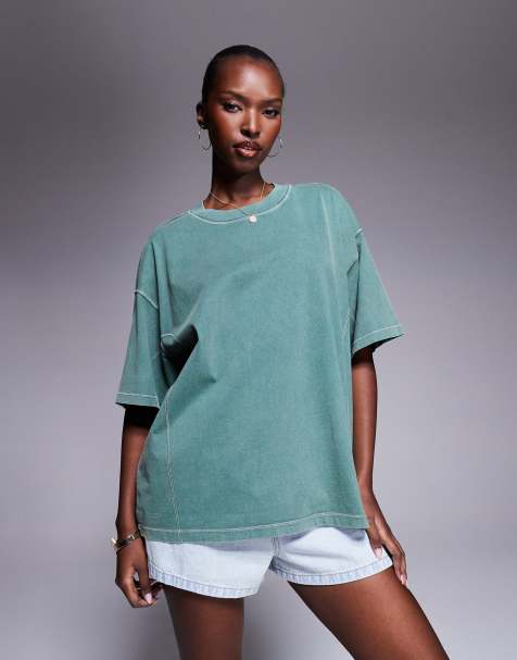 Good For Nothing Vintage oversized t-shirt in green - view 1