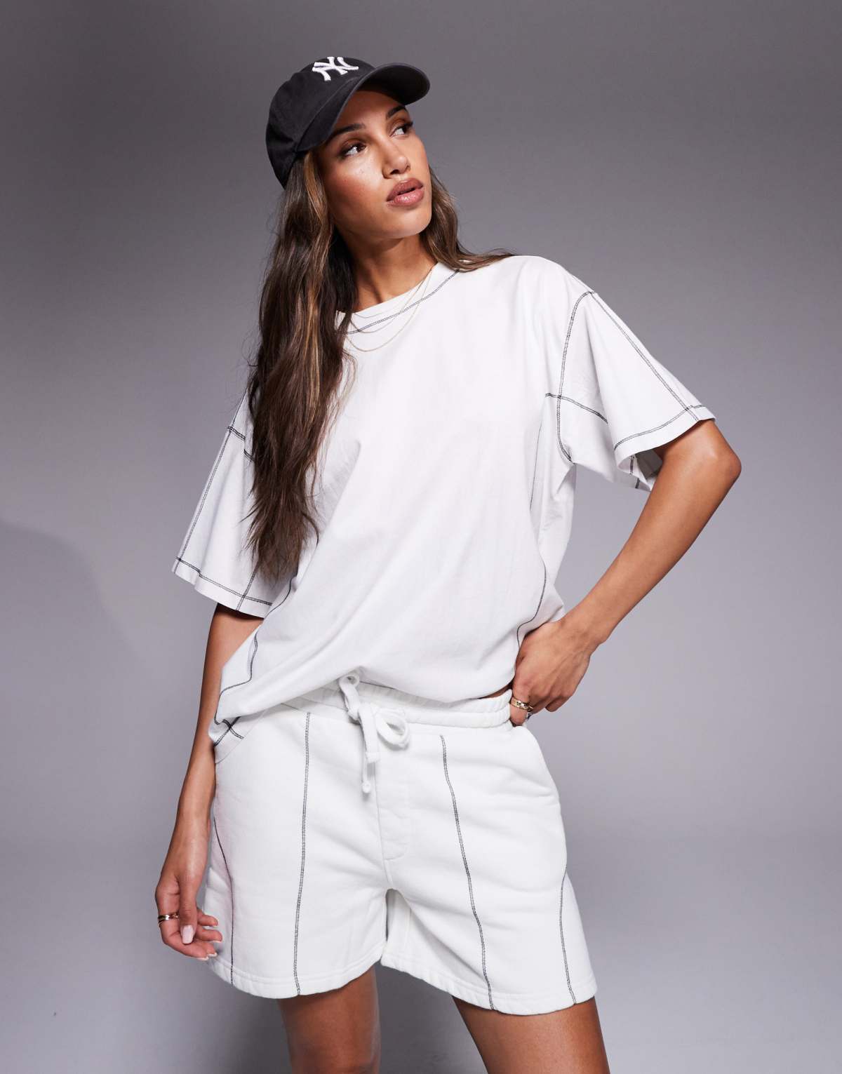 Good For Nothing Vintage oversized t-shirt in white