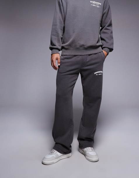 Good For Nothing Vintage relaxed wide leg jogger in grey