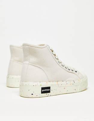 Good News Juice High Top Chunky Sneakers In Neutral