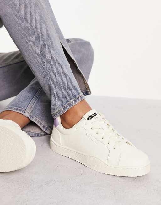 Good News trainers in white purple | ASOS