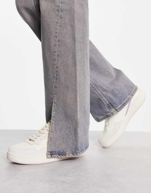 Goodnews Mack sneakers in white purple , 3 of 4