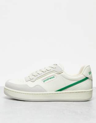 Good News Goodnews Mack trainers in white green