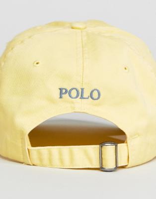 gorra ralph lauren amarilla