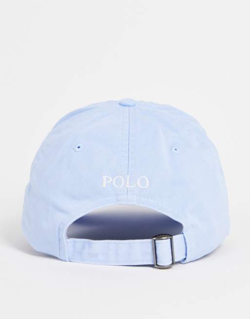 Gorra azul claro con logo de icono de Polo Ralph Lauren, 2 de 4